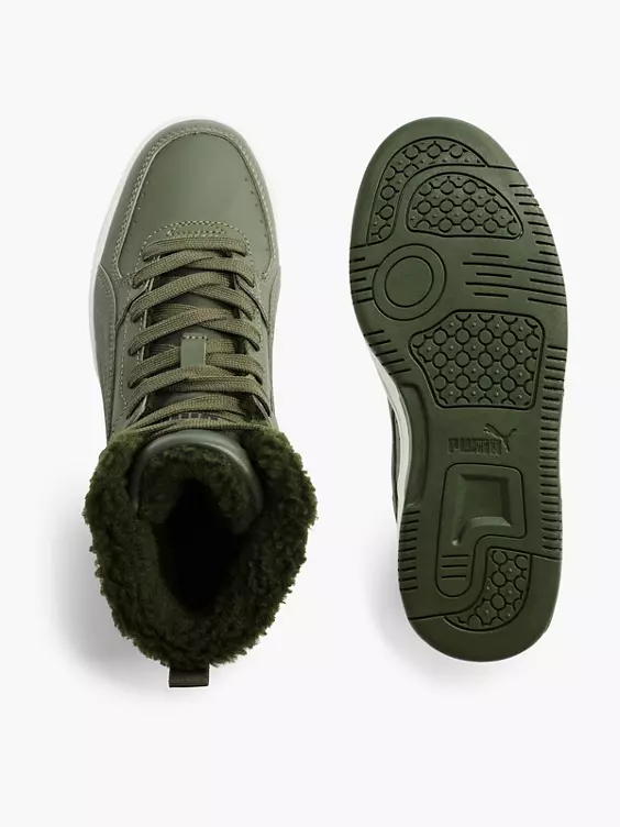 Puma Mid Cut PUMA REBOUND JOY FUR JR 3 Puma Mid Cut PUMA REBOUND JOY FUR JR – Bild 3