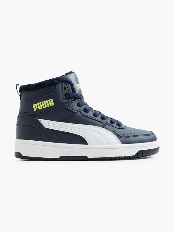 Puma Mid Cut Puma Rebound Joy Fur Jr 1 Puma Mid Cut Puma Rebound Joy Fur Jr